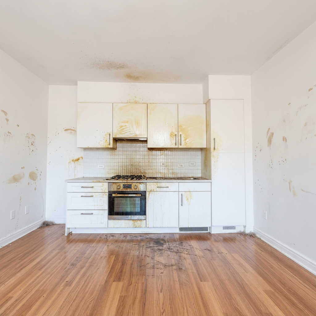 End of Tenancy before cleaning
